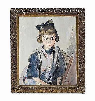 Portrait of a young girl