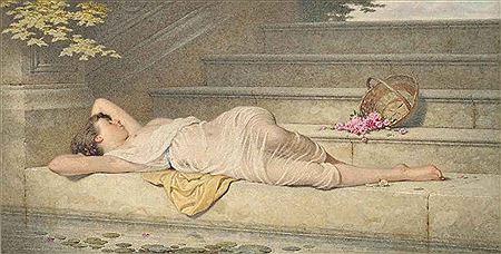 Sample artwork by Edward Radford (1831 - 1920), known for painting - View similar artists and auction records