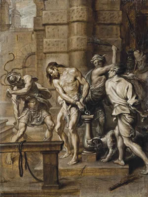 The Flagellation, en brunaille