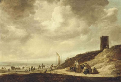 The beach at Egmond