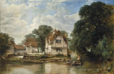 On the Thames near Bray, Berkshire