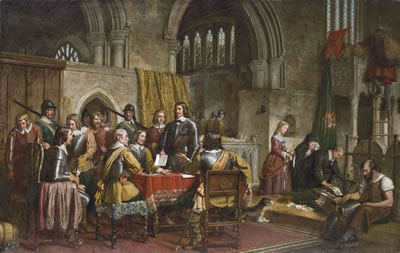 The surrender of Arundel Castle to Sir William Waller, January 6th, 1643 by Charles Landseer - Auction record, sale price, and art valuation. Compare with similar artists and explore comparable artworks.