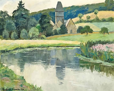 L'église Saint-Denis, Lyons-la-forêt