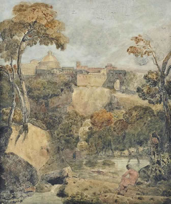 View of Tivoli, Italy by John Samuel Hayward - Auction record, sale price, and art valuation. Compare with similar artists and explore comparable artworks.