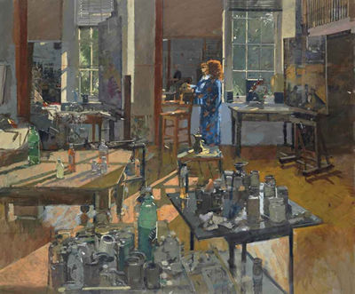 Cornish Studio at 8.15 am