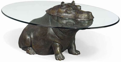 'CHEEKY HIPPO' OCCASIONAL TABLE, 2001 by Mark Stoddart - Auction record, sale price, and art valuation. Compare with similar artists and explore comparable artworks.