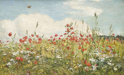 A Poppy Field by Walter Field - Auction record, sale price, and art valuation. Compare with similar artists and explore comparable artworks.