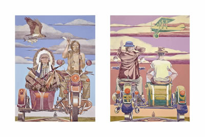 Totem (diptych)