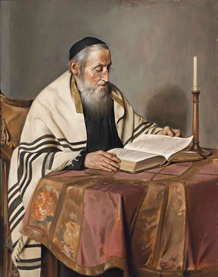 A Rabbi reading by Franz Xaver Wolf - Auction record, sale price, and art valuation. Compare with similar artists and explore comparable artworks.