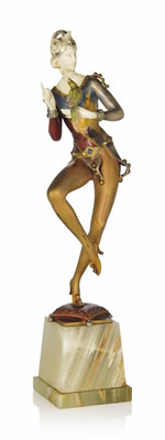 'BALINESE DANCER', CIRCA 1930 by Alfred Brandel - Auction record, sale price, and art valuation. Compare with similar artists and explore comparable artworks.