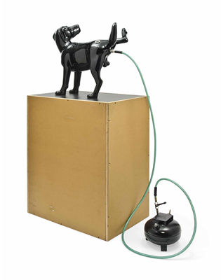 Bad Dog (Black) by Richard Jackson - Auction record, sale price, and art valuation. Compare with similar artists and explore comparable artworks.