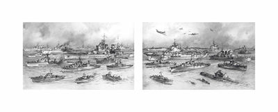 "The vast, inventive, adaptive, and in the end, all-controlling power of the Royal Navy": The Prime Minister's tribute in his recent broadcast: The various specialised ships of the Royal Navy, from battleships to midget submarines, which for five years ha