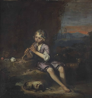 A rocky landscape with a young shepherd playing a flute by Simon Van Der Does - Auction record, sale price, and art valuation. Compare with similar artists and explore comparable artworks.