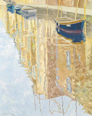 Venice - Reflections of Sunlight Walls Autumn