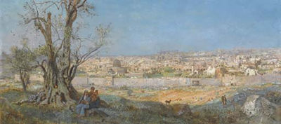 Jerusalem, seen from the Mount of Olives