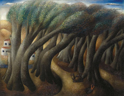 Old Sycamore Trees by Reuven (Zelicovici) Rubin - Auction record, sale price, and art valuation. Compare with similar artists and explore comparable artworks.