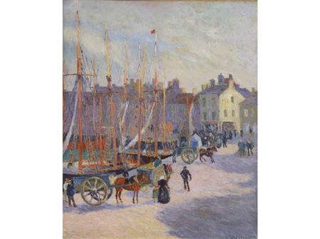 Le port animé