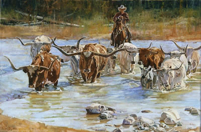 "Longhorn Crossing"