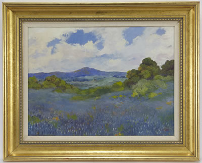 "Bluebonnet" by Samuel Gideon - Auction record, sale price, and art valuation. Compare with similar artists and explore comparable artworks.