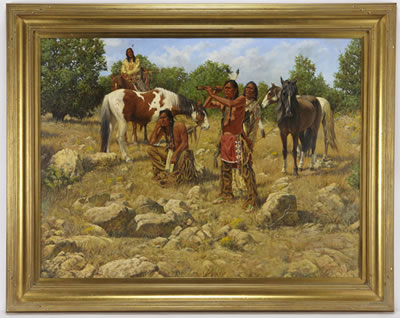 "The Eye of the Eagle" by Dan Bodelson - Auction record, sale price, and art valuation. Compare with similar artists and explore comparable artworks.