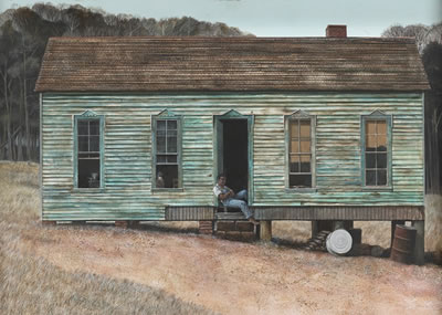 The Tenant House by Ancel E Nunn - Auction record, sale price, and art valuation. Compare with similar artists and explore comparable artworks.