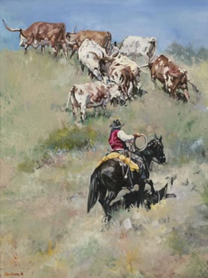 Uphill Longhorns