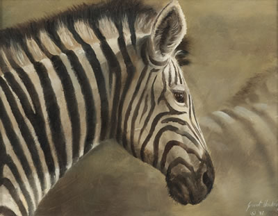 Zebra by Grant Hacking - Auction record, sale price, and art valuation. Compare with similar artists and explore comparable artworks.