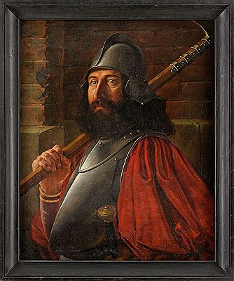 Soldat mit Langschwert und Streitaxt by Alexander Teschner - Auction record, sale price, and art valuation. Compare with similar artists and explore comparable artworks.