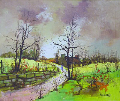 Landscape with Figure