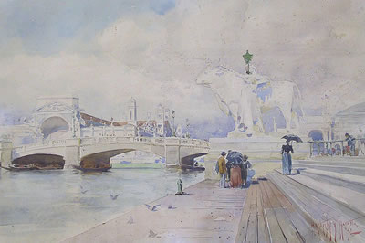 The White City-Columbian Exposition, Chicago, 1893