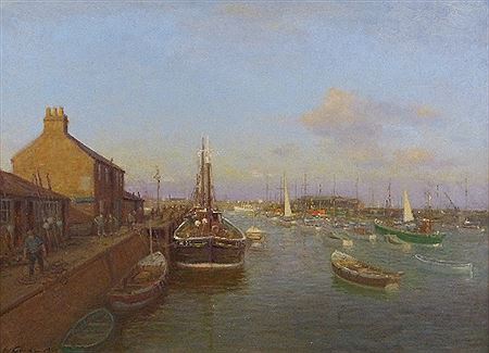 Sample artwork by Walter Goodin (1907 - 1992), known for painting - View similar artists and auction records