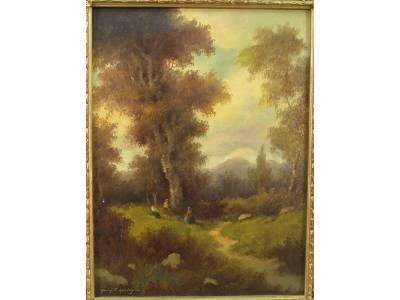 English Pastoral Scene