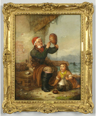 The Balloon Painter by Alexander Leggett - Auction record, sale price, and art valuation. Compare with similar artists and explore comparable artworks.