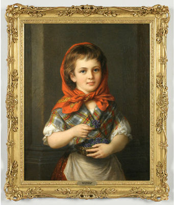 The young Violet Seller