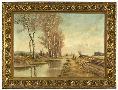 Sample artwork by Leon Delderenne (1864 - 1921), known for painting - View similar artists and auction records