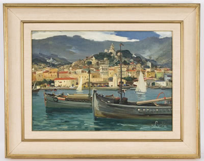 A harbor view