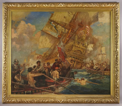 "Defeat of the Spanish Armada"