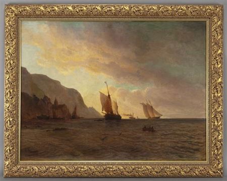 "Ships off the coast"