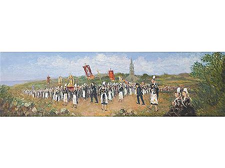 Sample artwork by Paul Seston (1905 - 1985), known for painting - View similar artists and auction records