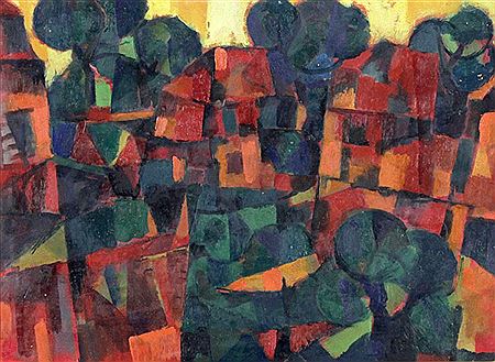 Sample artwork by Hans Dahlem (1928 - 2006), known for painting - View similar artists and auction records