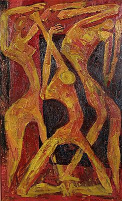 Sample artwork by Jean Schuler (1914 - 1984), known for expressionism, painting - View similar artists and auction records