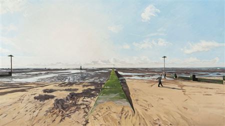 Chalkwell Beach, Flood Water Overflow (Early Morning)