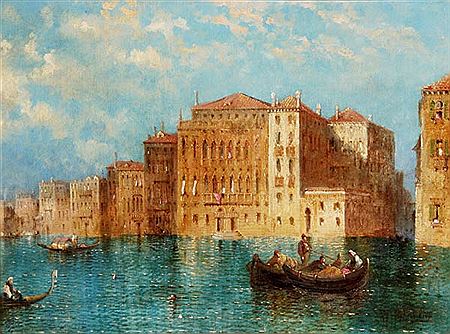 On the Grand Canal; By the Rialto bridge (2)