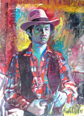 Portrait of Manuel Gil: Self-portrait