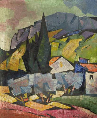 Abstract village