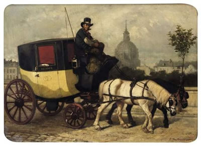 Fiacre à Paris