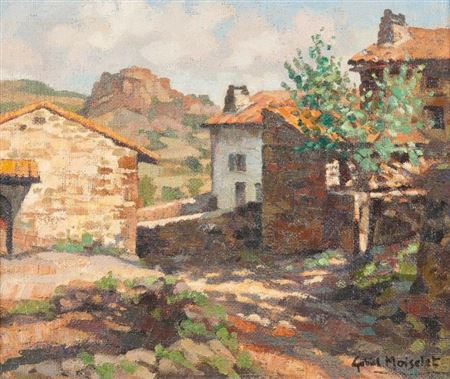 Ruelle de village au soleil