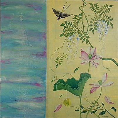 Blossom Falling by Susana Sierra - Auction record, sale price, and art valuation. Compare with similar artists and explore comparable artworks.
