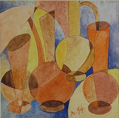 Still Life wiht Jugs and Vases