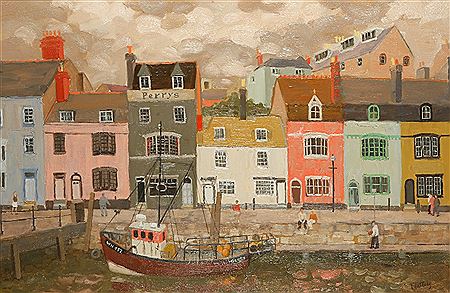 Sample artwork by Alastair Flattely (1922 - 2009), known for landscape and coastal painting, art education - View similar artists and auction records